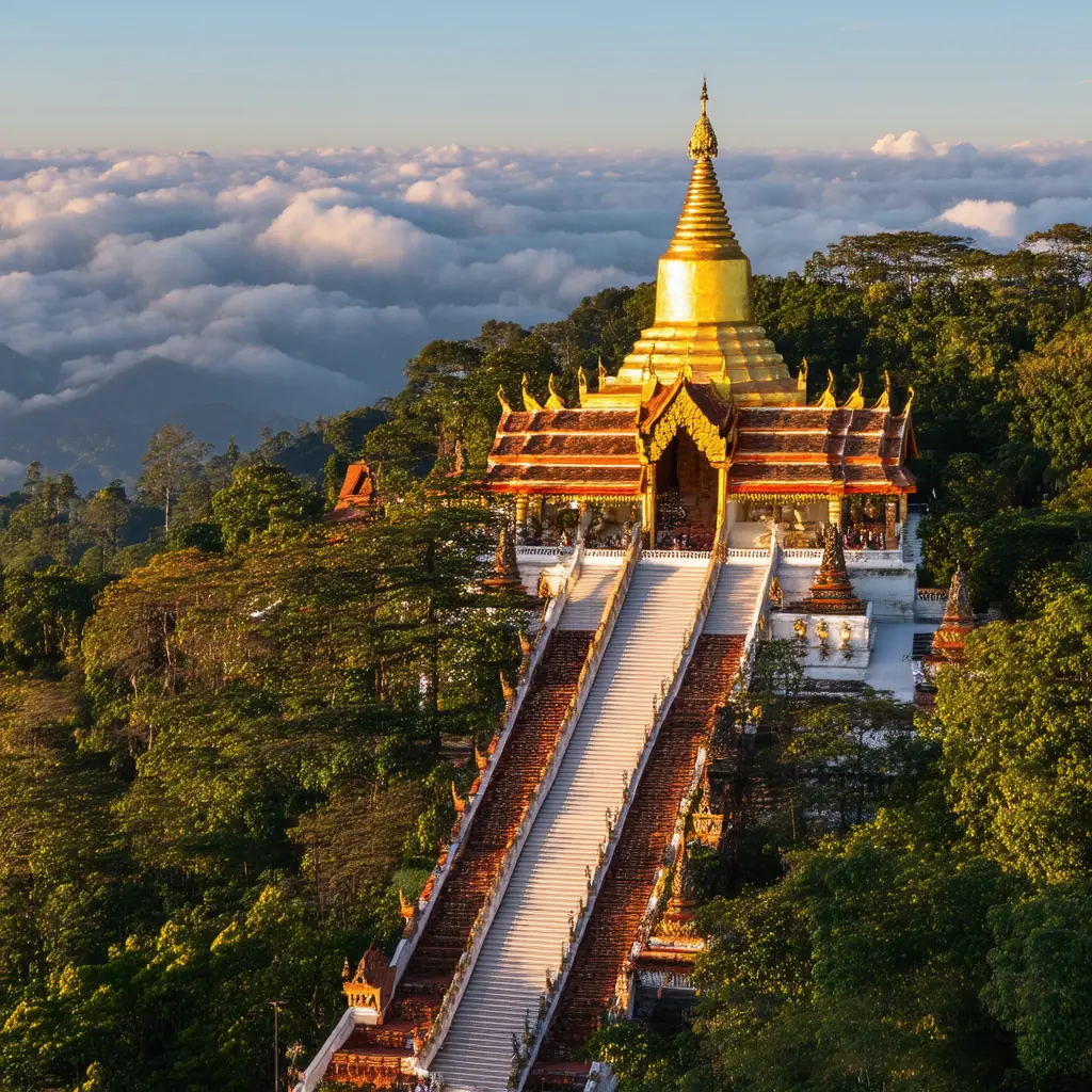 Chiang Mai &mdash; Doi Suthep at sunrise